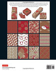 Red and Gold Gift Wrapping Papers - 12 Sheets