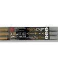 Gold & Silver Twin Tip Marker Set